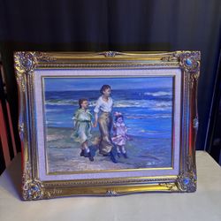 Framed Oil Painting 