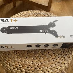 Brand New Rode PSA1+ Mic Arm - Perfect for WFH, Streaming, or Podcasting!