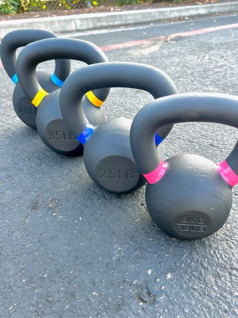 NEW Kettlebells Weight Set Kettle Bell Home Gym Crossfit Olympic Weights