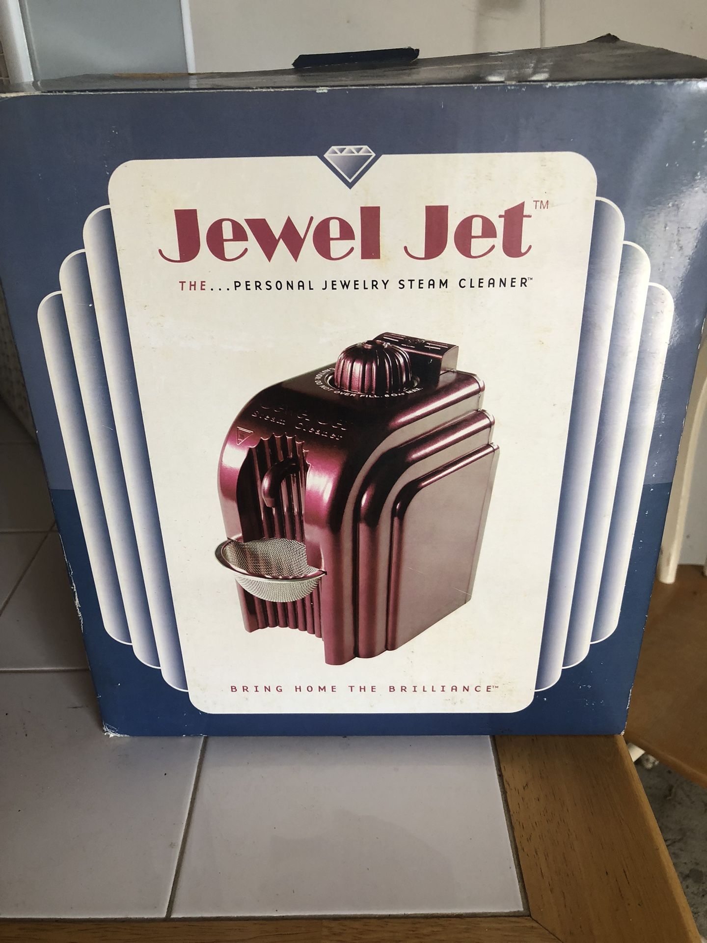 Jewel Set Steam Cleaner New In Box 