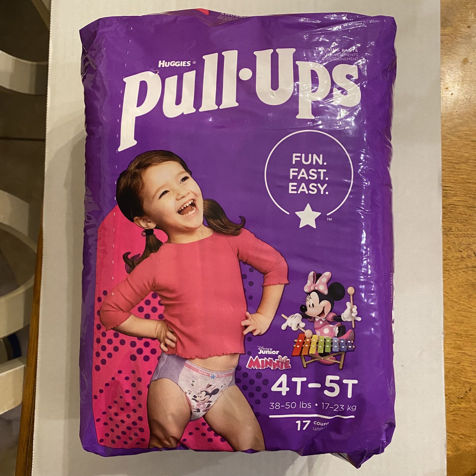 Huggies Pull-ups 4T-5T Disney Minnie Mouse 17 Count for Sale in