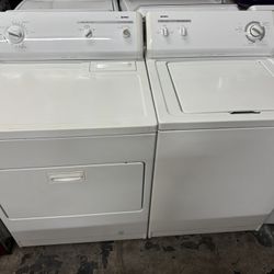 Kenmore Washer And Kenmore Electric Dryer 