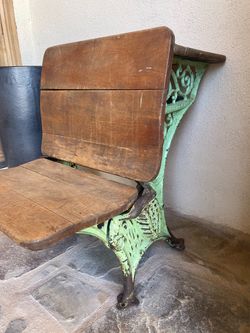 Antique Schoolhouse Desk