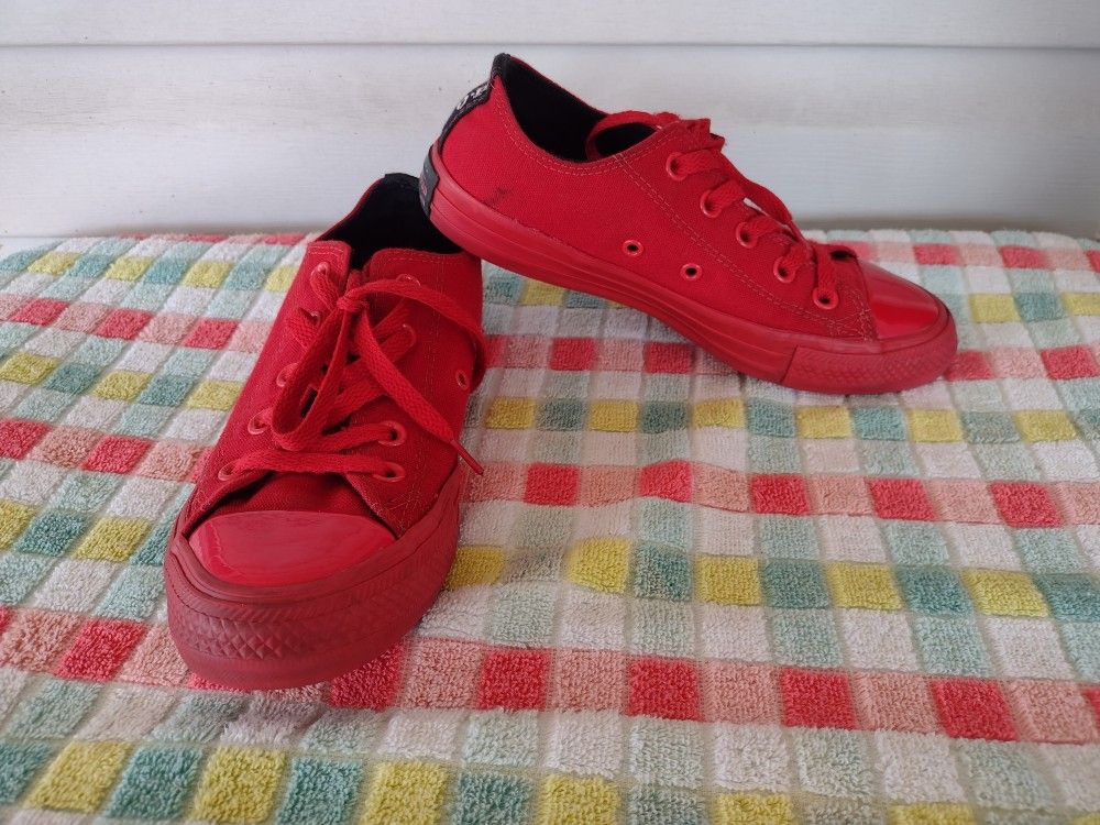 Red Converse unsex
