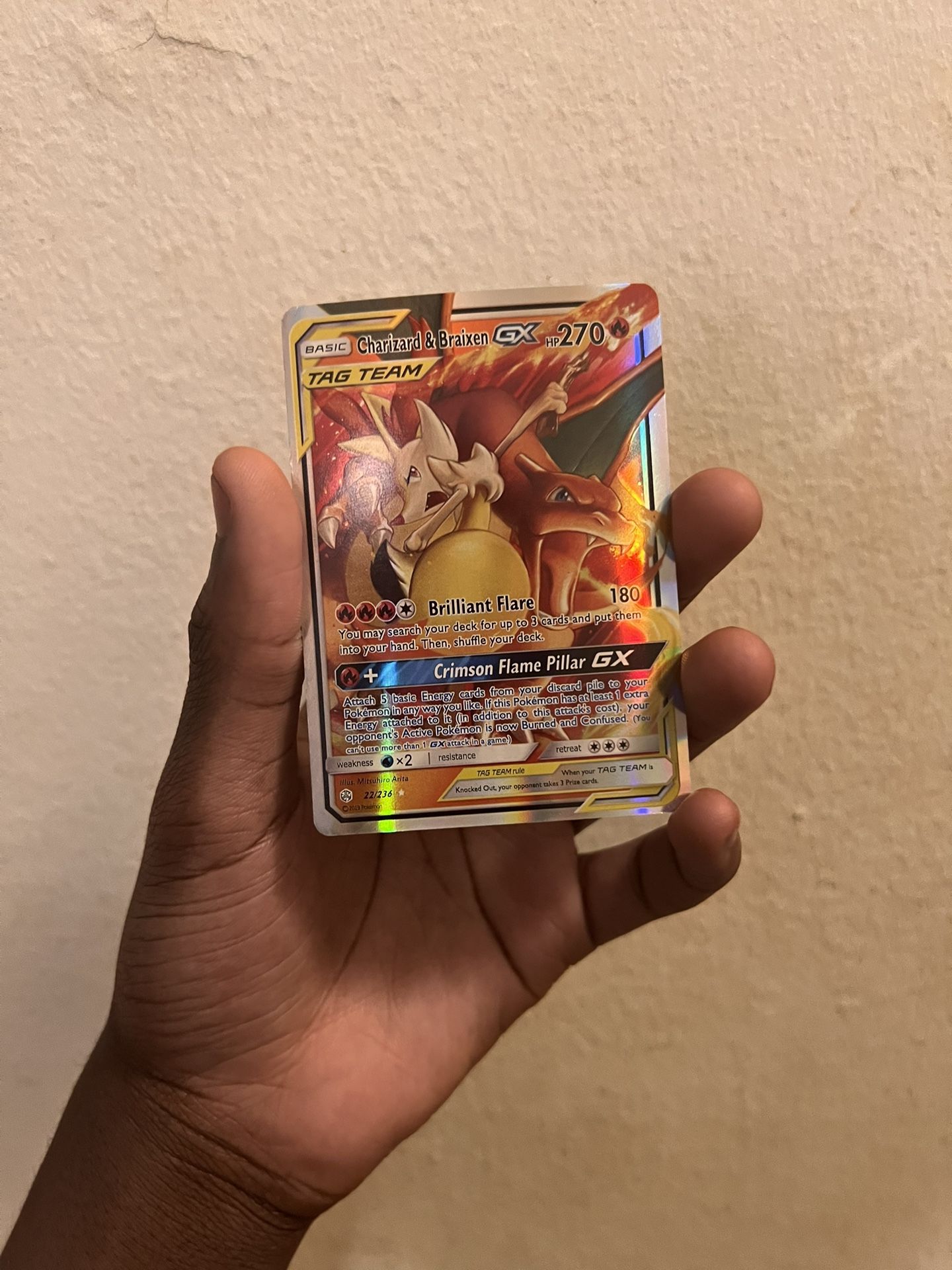 Pokémon Card, Charizard & Braixen