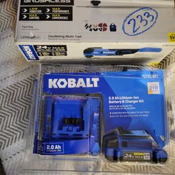 Kobalt Oscillating Multi-tool 24v Battery And Charger