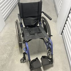Quicke Brand Titanium Wheel Chair