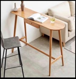 wood sofa table