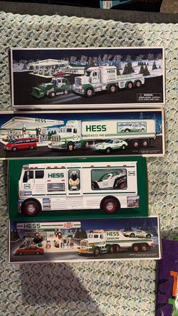 Hess Toy Truck Collection – Lot of 4