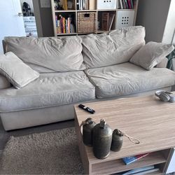 Beige Sleeper Sofa