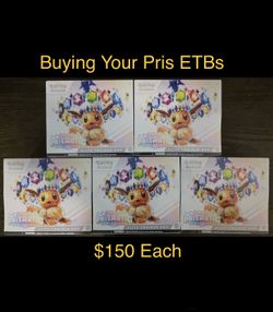 ***BUYING Your Pris ETBs***