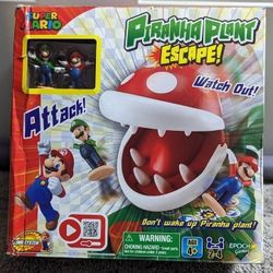 NEW Mario Piranha Plant Escape Game