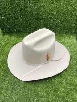 Keyston Bros Reno De Luxe 12260 Wool Felt Cowboy Hat Size 7 56 Cream