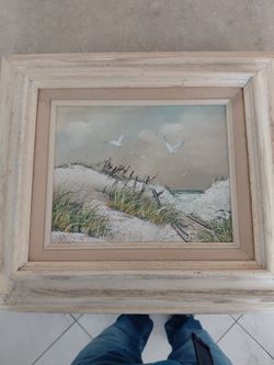 SEASCAPE / SEAGULLS  OIL PAINTINGS