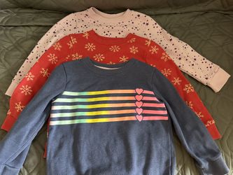 XS Girls Sweatshirts And Fleece Pants - 4/5T 