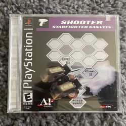 Shooter Starfighter Sanvein For PlayStation 1