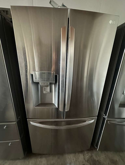 LG French Door Fridge – Stainless, Ice & Water