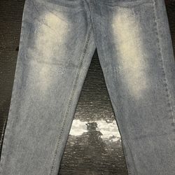 Fashion Jeans - Men , Light Denim , Size 36