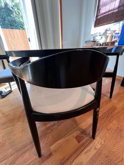 4 mid century modern chairs (needs sanding and diy love)