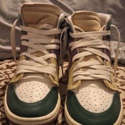 Size 9 - Air Jordan 1 Method of Make High Galactic Jade W