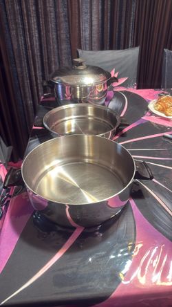 Se Vende Set De Ollas Rena Ware Usadas 4 Piezas