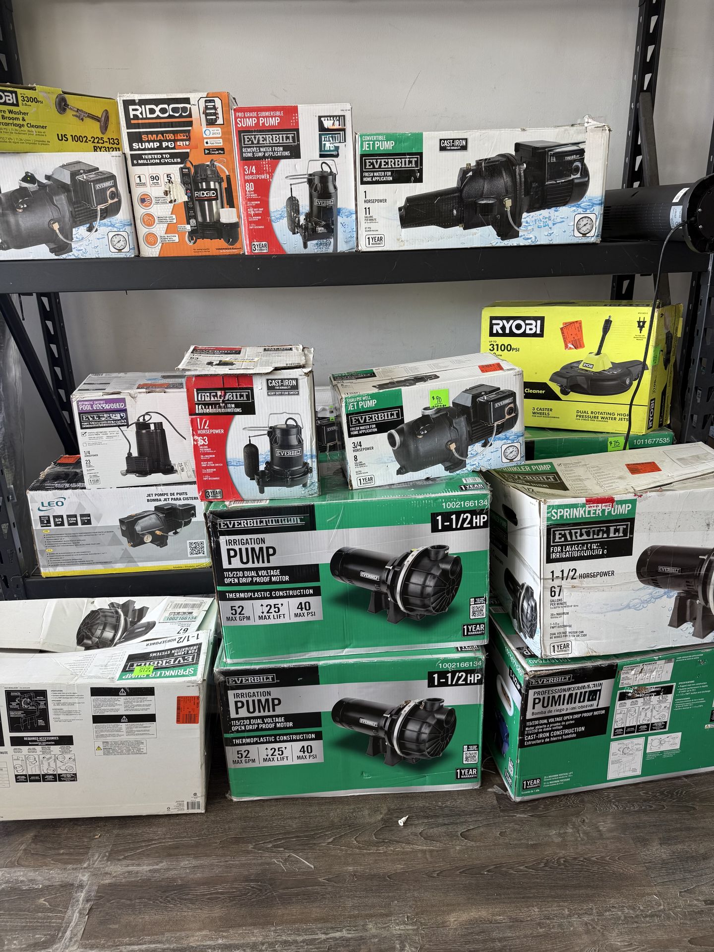 Water pump sale