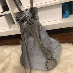 Baby Blue Sac Purse/Backpack