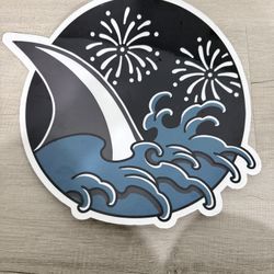 Sharks Logo Poster 