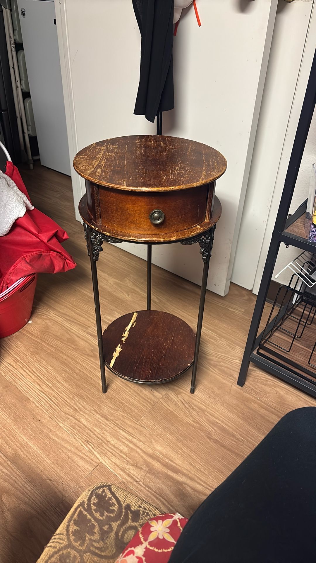 Wooden End Side Table