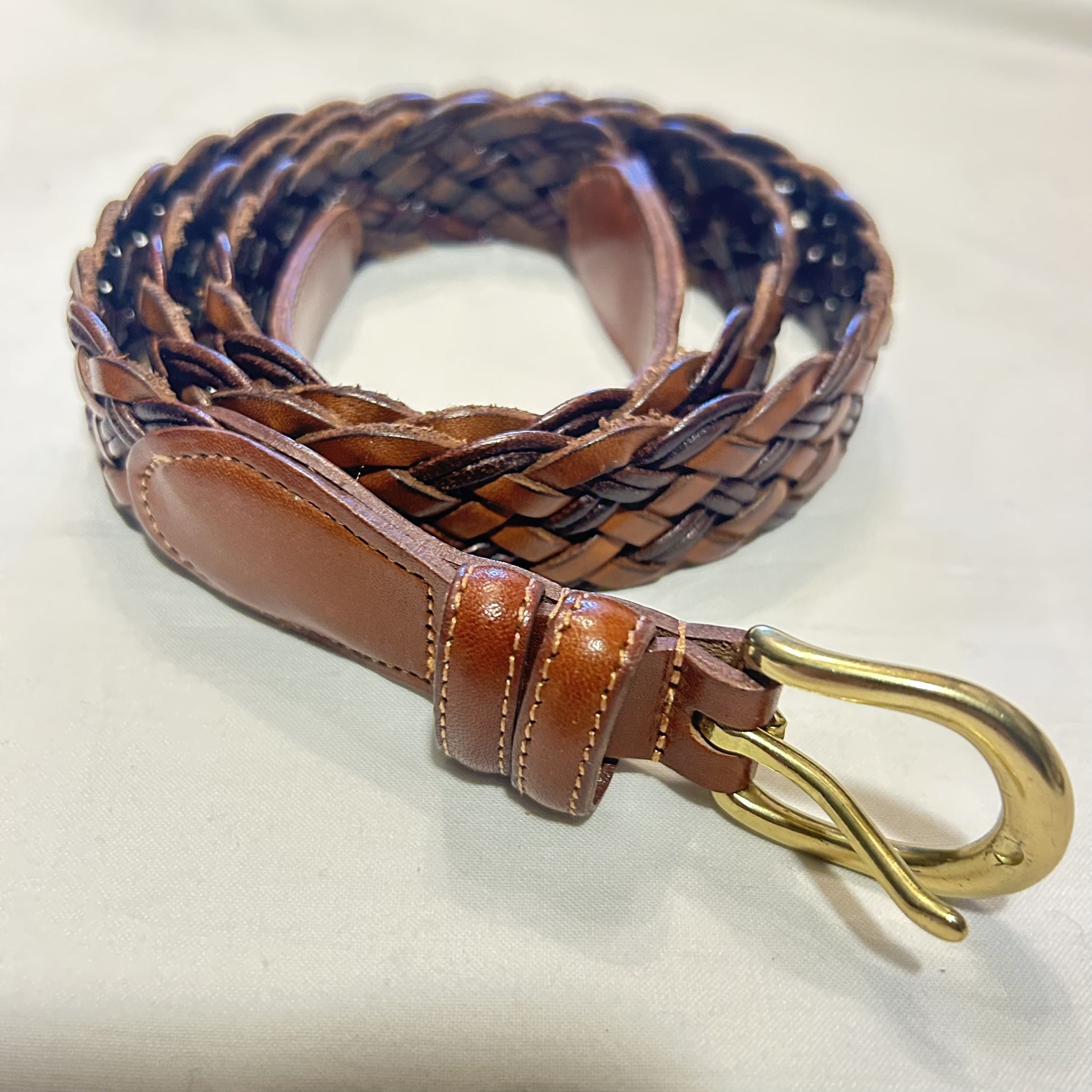 Coach Leather British belt.