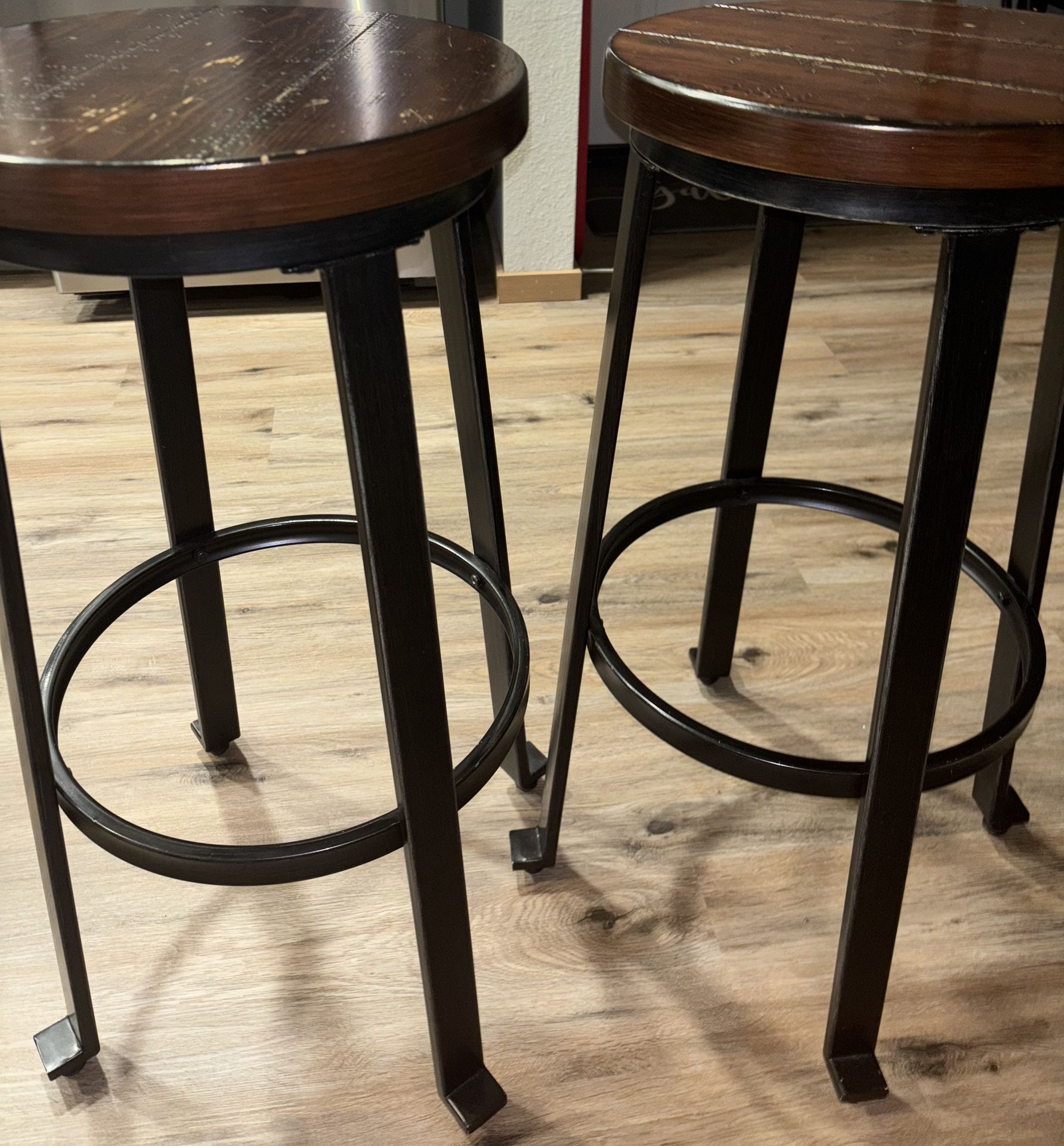 Wooden Stool Set