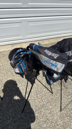 Youth Left handed kids golf set and bag
