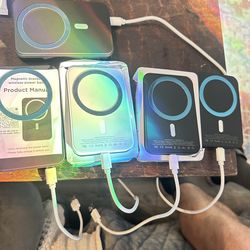 Magnetic phone charger