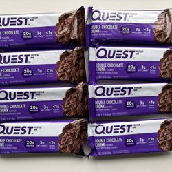Quest Double Chocolate Chunk Pack Of 8
