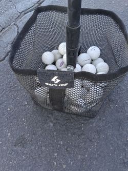 SAPLIZE Golf Ball Picker Upper Bucket