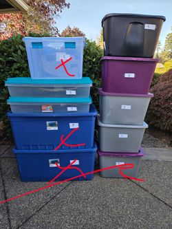 Storage Bins