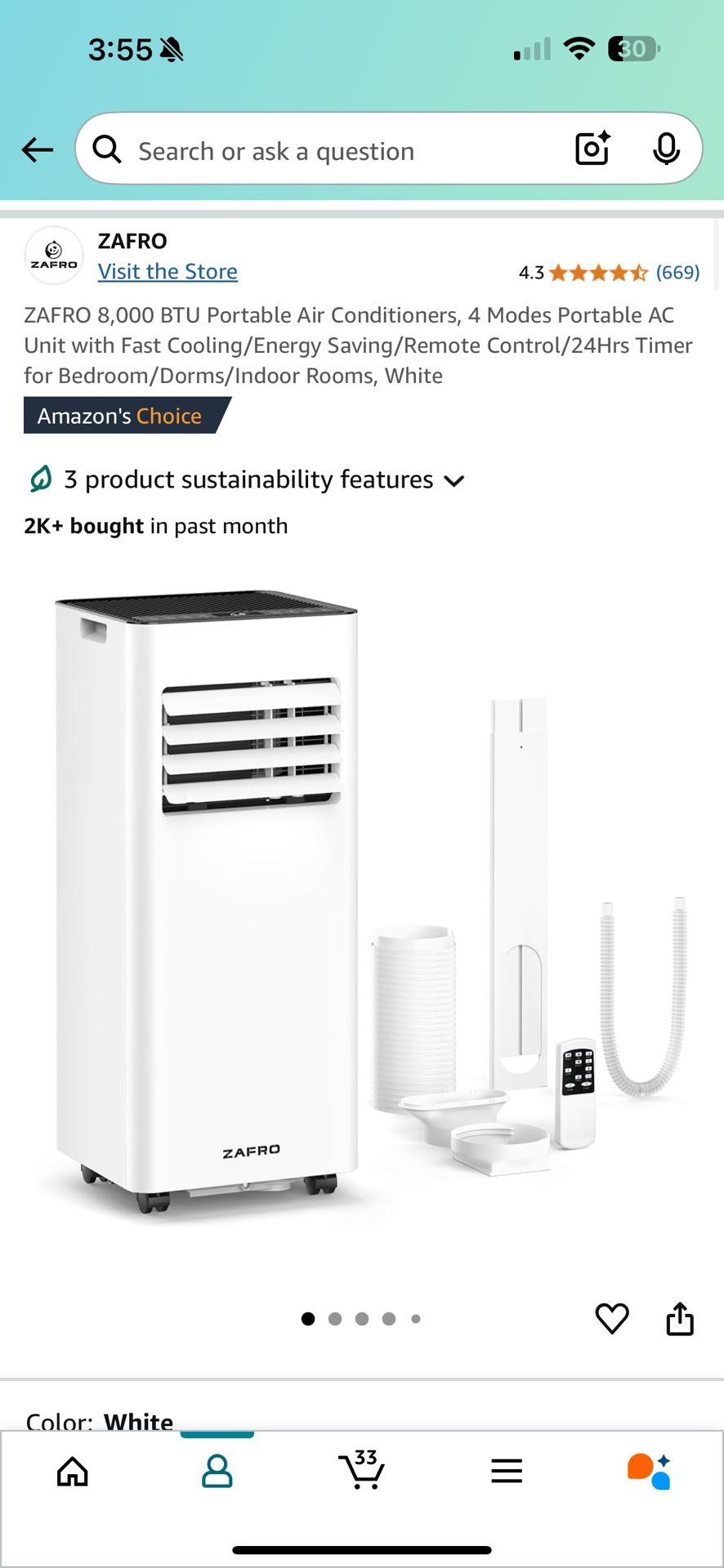 Portable AC unit