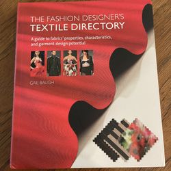 Like New The Fashion Designer’s Textile Directory By Gail Baugh