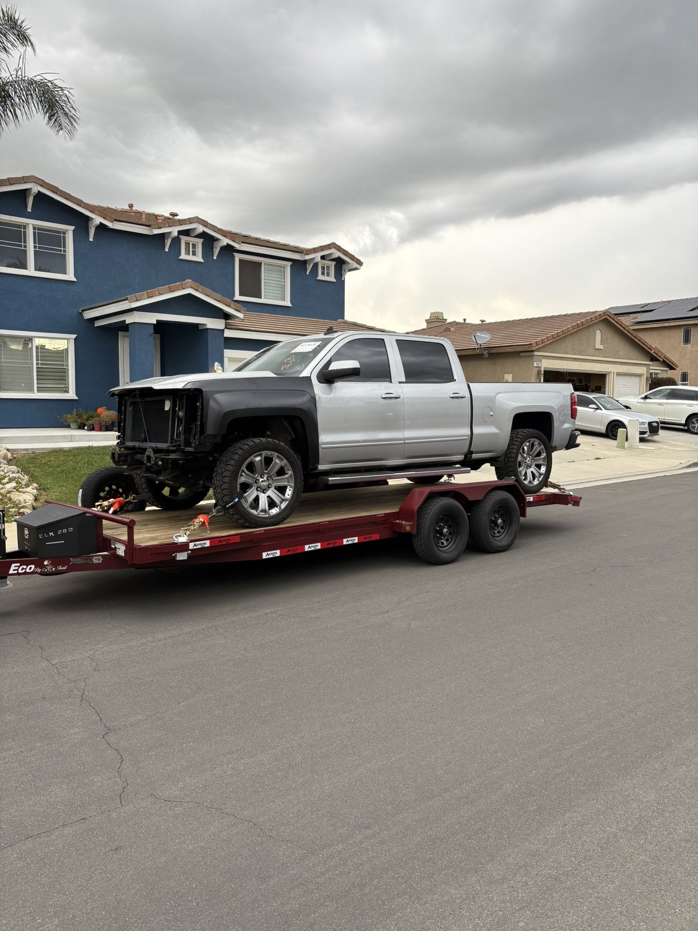 20ft Trailer/tow/winch