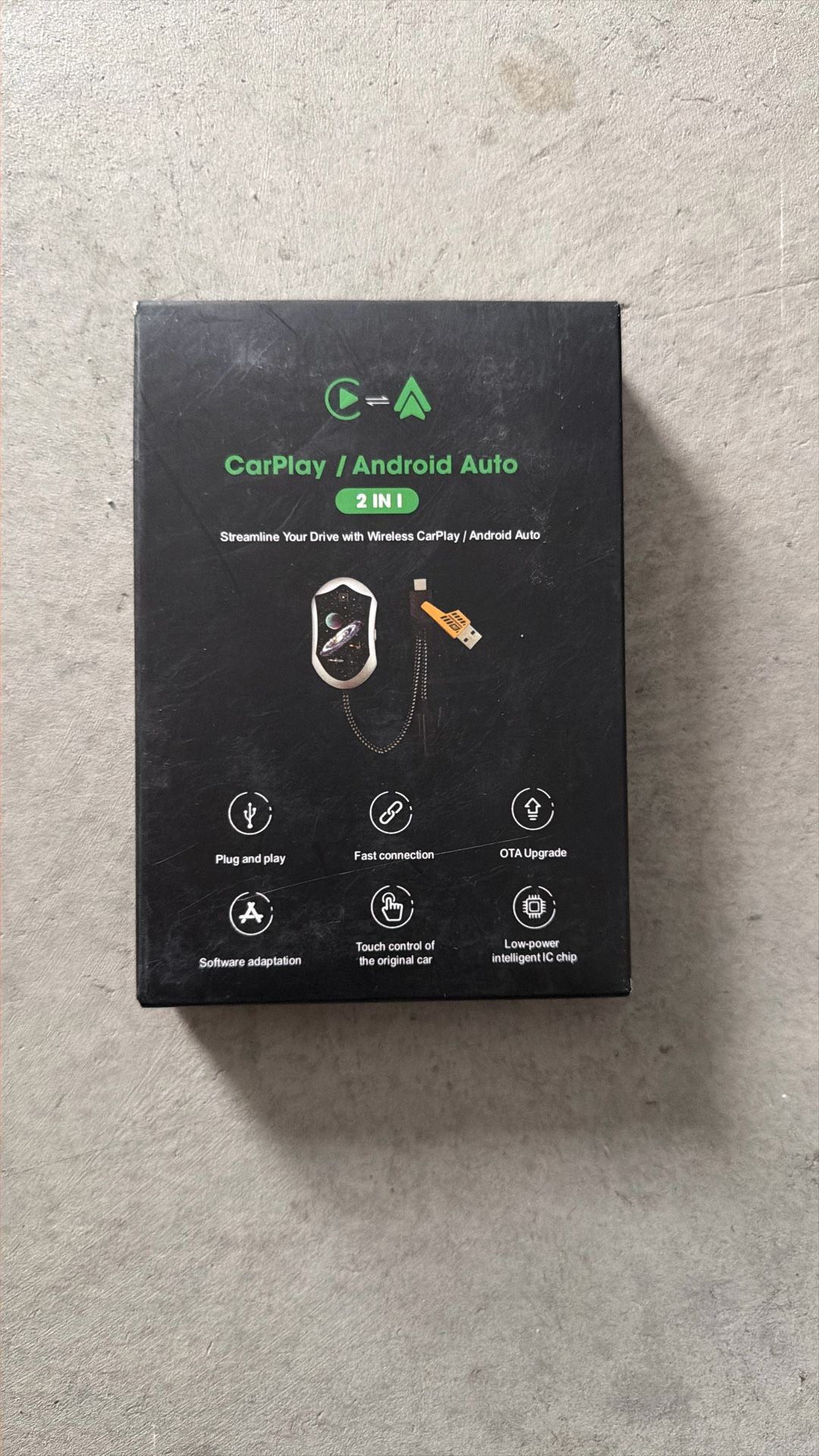 3-in-1 Wireless Carplay Adapter