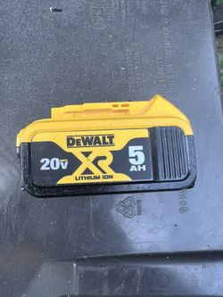 Dewalt 20v 5ah
