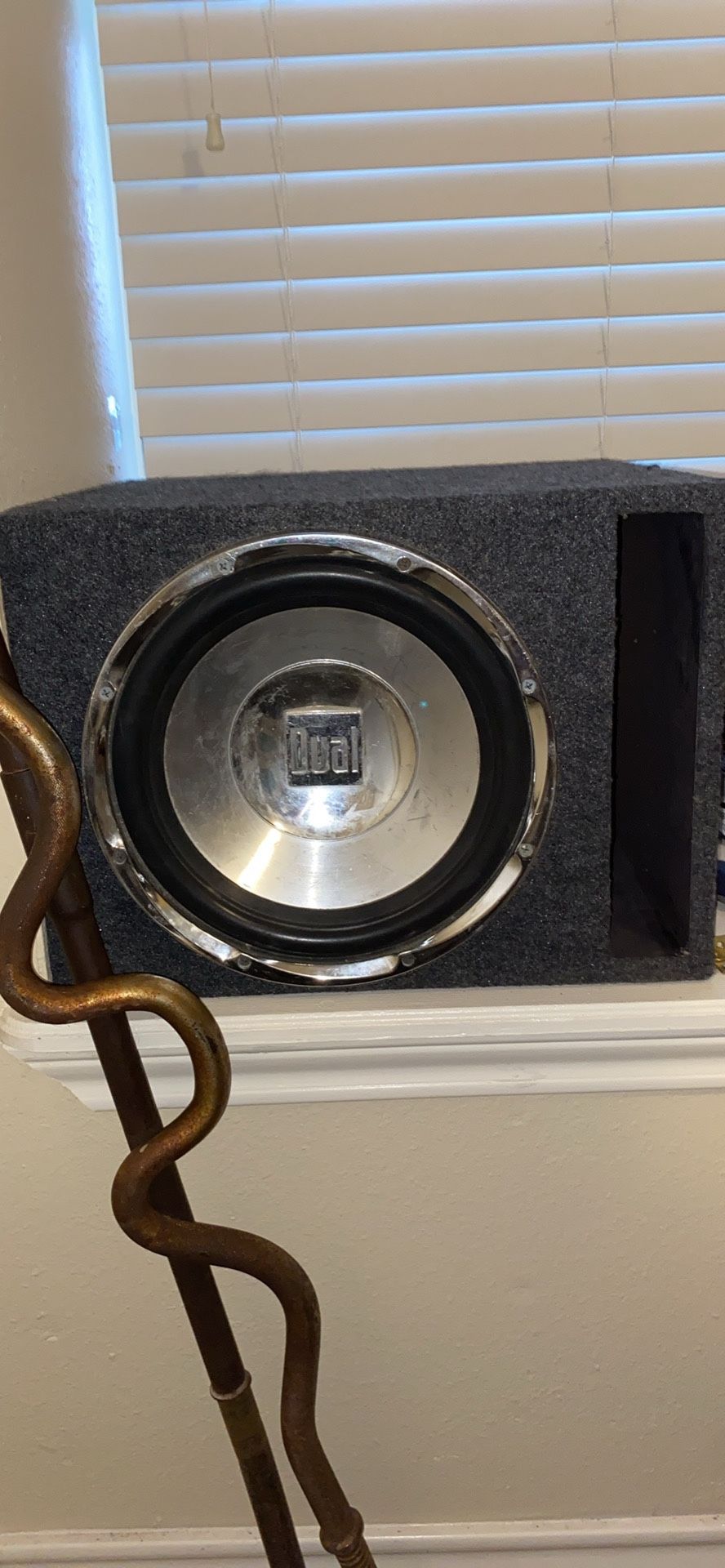 Dual 10” Subwoofer (It Comes With The Box)