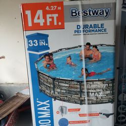 Bestway 14ft Steel ProMax POOL