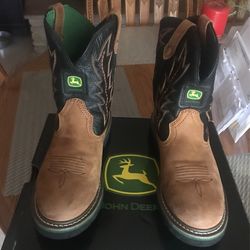 John Deer Boots  Young Sides 6