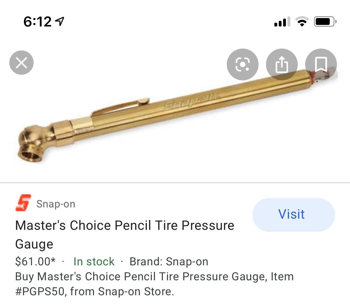 Tire gauge, pressure gauge, snap-on, Snapon, pencil tire pressure gauge $20 OBO make me an offer! Buy more than one and save. No more mark downs.