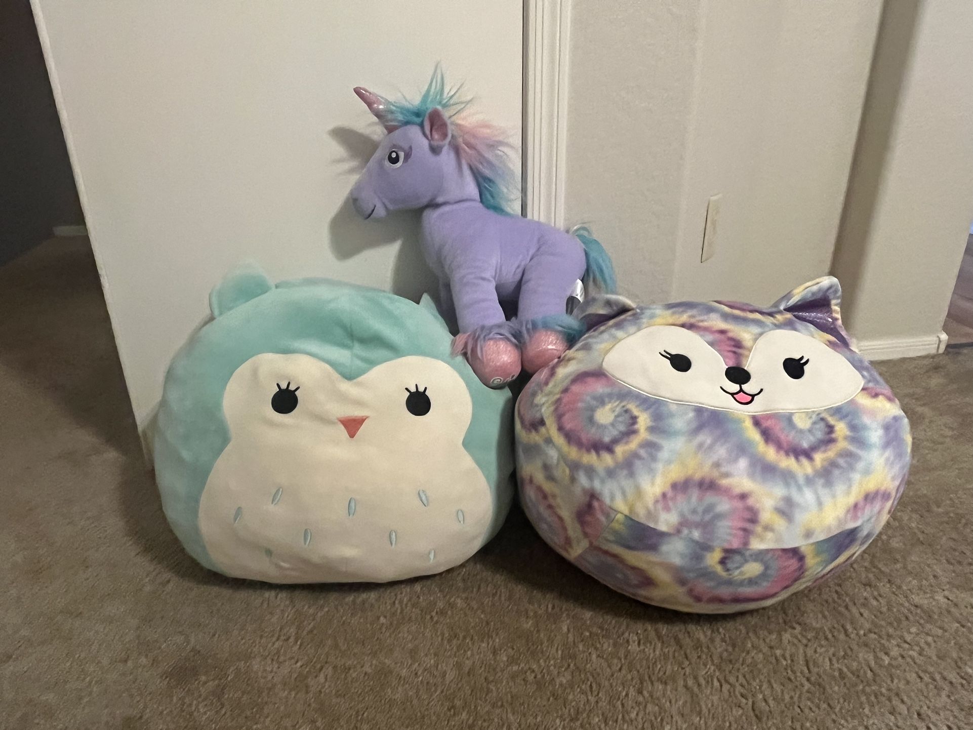 Stuffed Animals Bears Squish Butterfly Girl