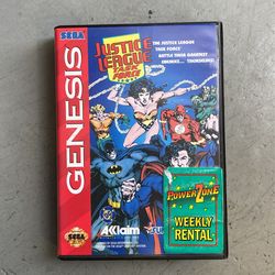 Sega Genesis Game Justice League Task Force