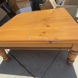 Mid Century Wooden Coffee Table 