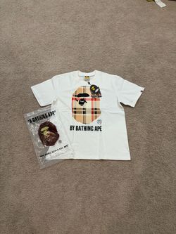 Burberry x Bape white Tee