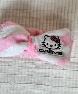 Hello kitty headband to wash face
